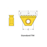 Whitworth for BSW, BSP Standard TM Thread Milling Inserts - Big-tools Industrial Supply Tools for Metal Cutting